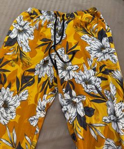 Floral Print Pajama Set