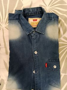 Levi's Denim Blue Shirt
