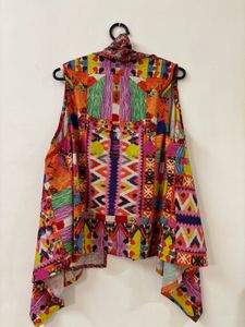Funky Sleeveless Tunic Top