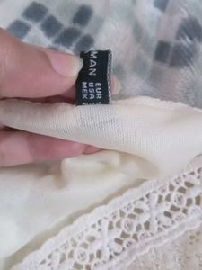 Zara Off White Mini Dress