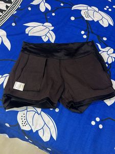 Hot Satin Pleated Party Shorts
