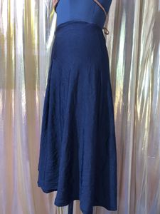 Elegant Navy Blue Skirt