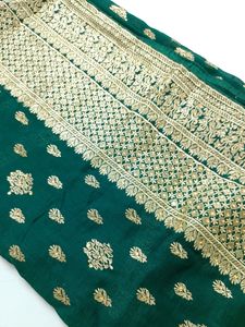 Karva Chauth Special Green Saree