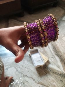 hand made thread bangles