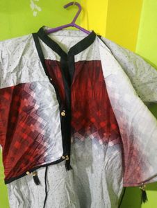 Jacket Style Long Kurti