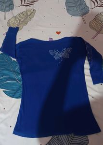 Navy Blue Top