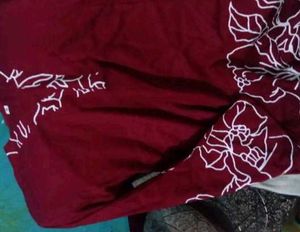 Elegant Maroon Kurta Set