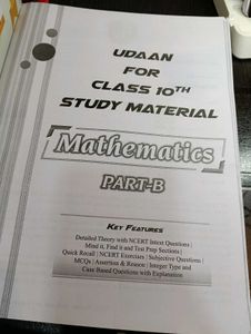 PW UDAAN Class 10th Study Material Set