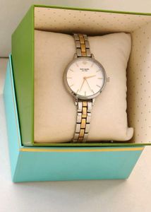 kate spade metro three-hand two-tone metal Watch