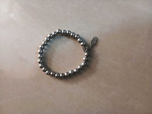 Beaded Bracelet with Charm