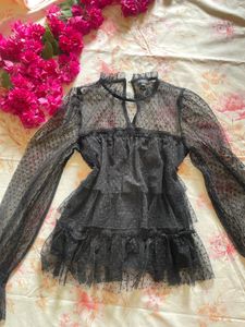 River Island Mesh Top