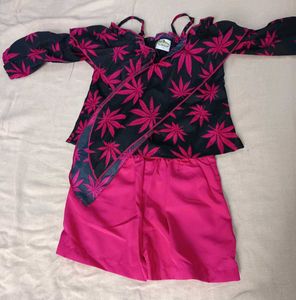 Girl Top And Shorts ..
