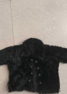 Faux Fur Black Jacket