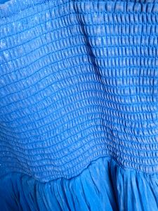 Blue Gown With Jacket
