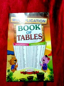 Table Book For Learning