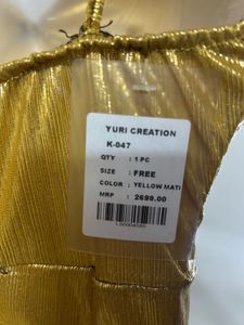 Elegant Gold Maxi Dress