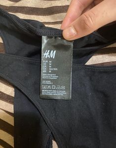 H&amp;M Panty Thong Underwear - Set Of 2