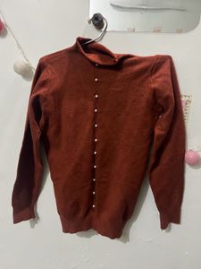 Cute Brown Cardigan