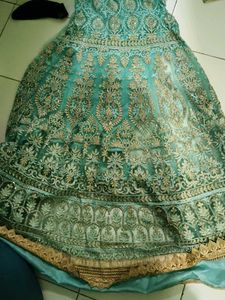 Elegant Embroidered Anarkali Suit