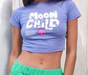 Moon Child Graphic baby Tee