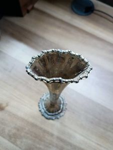 Vintage Silver Candle Holder Or Vase