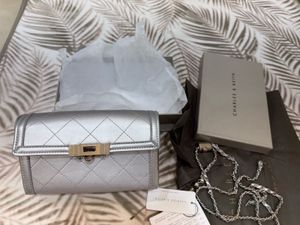 Quilted Metallic Clutch- 4 colors