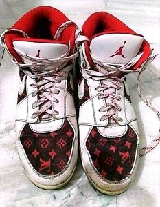 Jordan Louis Vuitton Inspired Sneakers