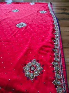 Rose Handwork Saree