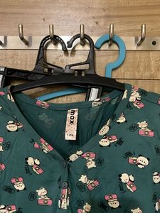 Max Full Sleeves Cotton Nighty