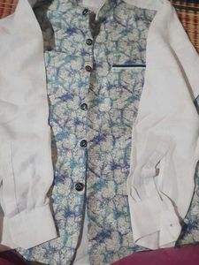 Full Hand Kurta Type Shirt