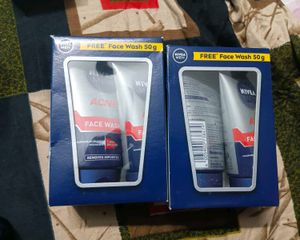 (Pack of 4) Nivea Men Face Wash Set