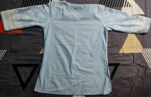 Blue A-LINE KURTI