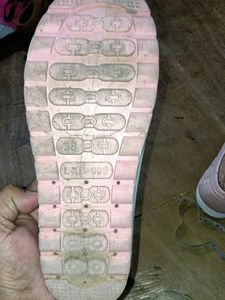 Pink colour girls shoes