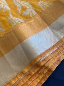 Elegant Yellow Saree