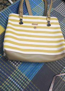 CUTE  BTS HEART STRIPED SHOULDER PURSE🫰🏻