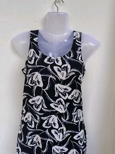 Floral Sleeveless Casual Dress