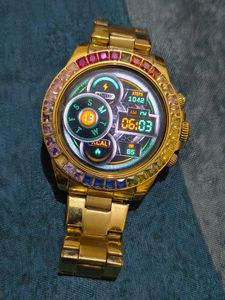 Golden Smart Watch