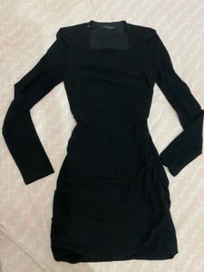 Black Bodycon Mini Dress