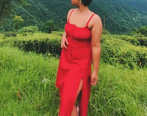 Red Maxi Dress