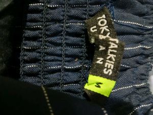 Striped Bralette Crop Top