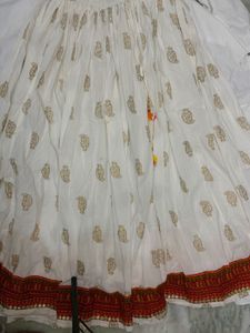 Ethnic Skirt with Paisley Print