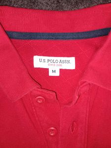 U.S. Polo Assn. Red Coloured