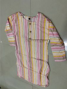 Striped Cotton Kurta