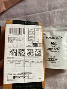 Organic Hair Removal Powder Wax With Spatula