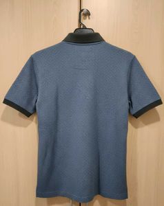 Original palmer Golf Blue Patterned Polo Shirt