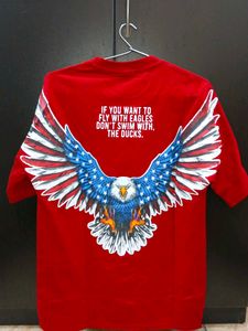 Red Eagle Graphic T-Shirt