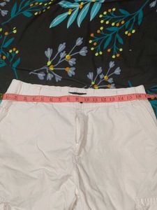 White Cargo Pants