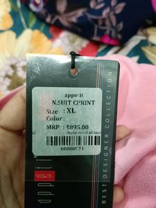 Pure Cotton Night Suit