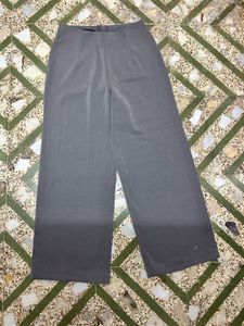 Grey Wide Leg Trousers