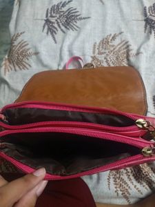 Pink Sling Bag